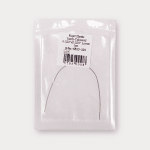 Wire White Niti Lower 0.020x0.020