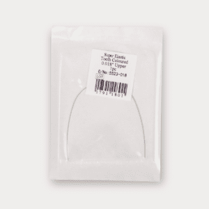 Wire White Niti Lower 0.18